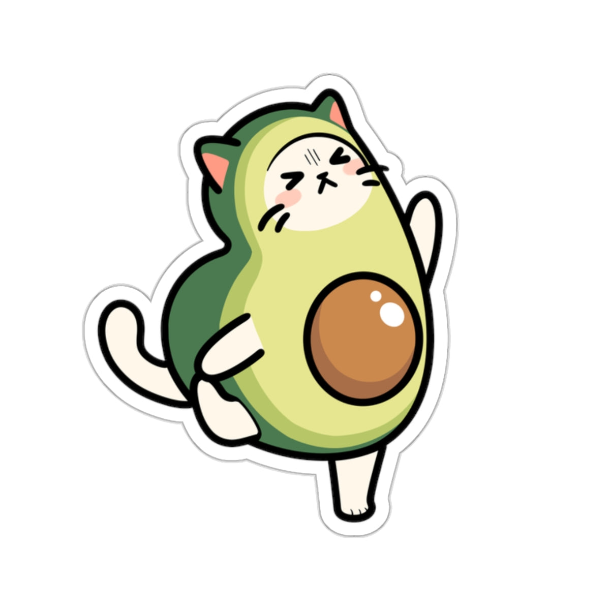 Avocatdo Dancer Pose Sticker (Yoga Series)